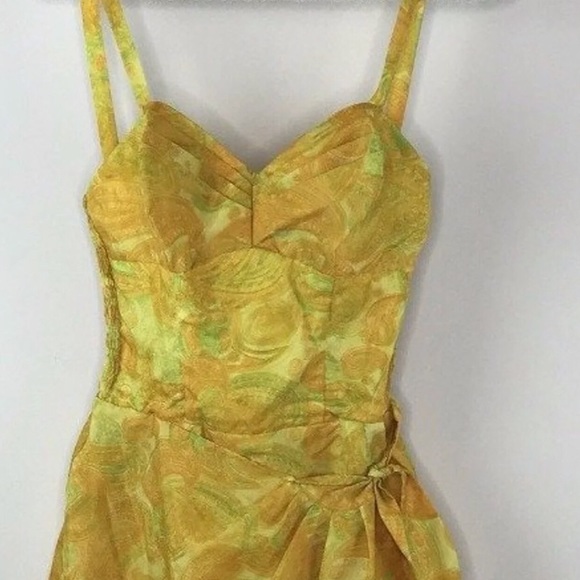 1950s Hawaiian Tiki Playsuit - Picture 2 of 7